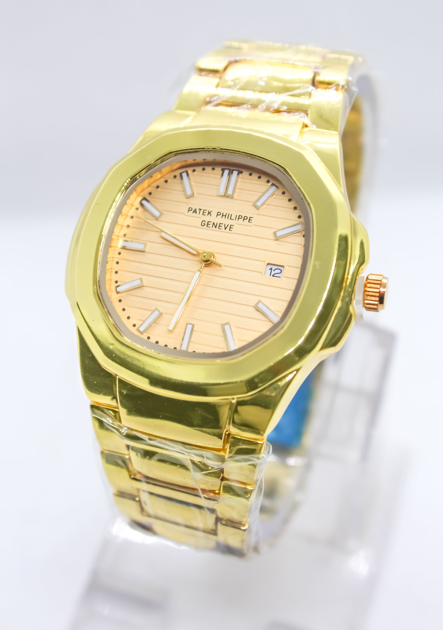 Patek Phillips Nautilus Gold Watch