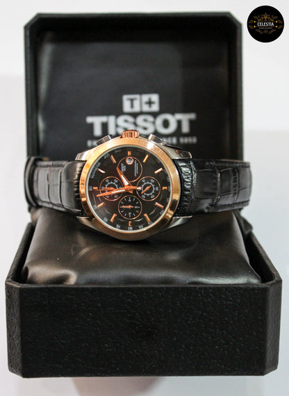 Premium Chronograph Date Watch (Black)