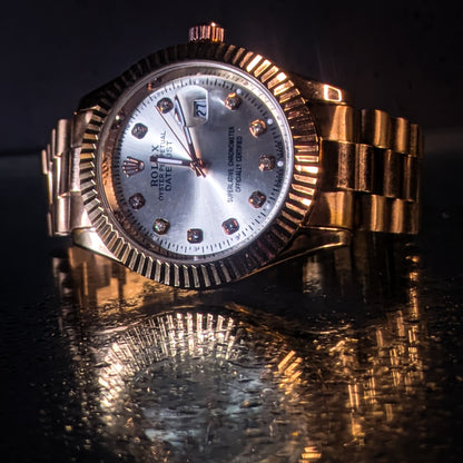 Premium RLX Rose Gold Watch