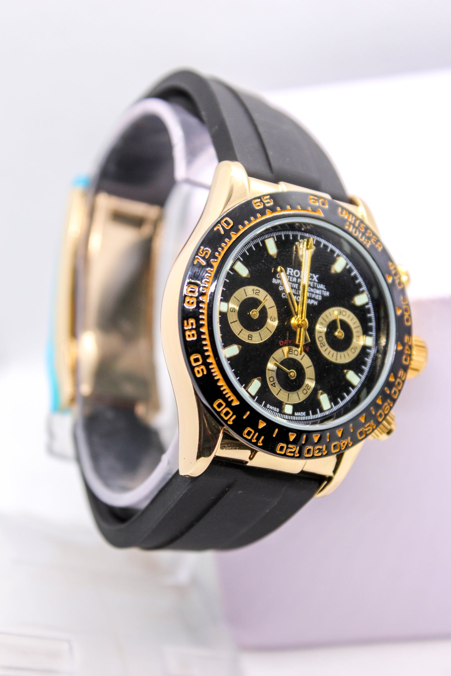 Premium Black Daytona Chronograph Dial Watch