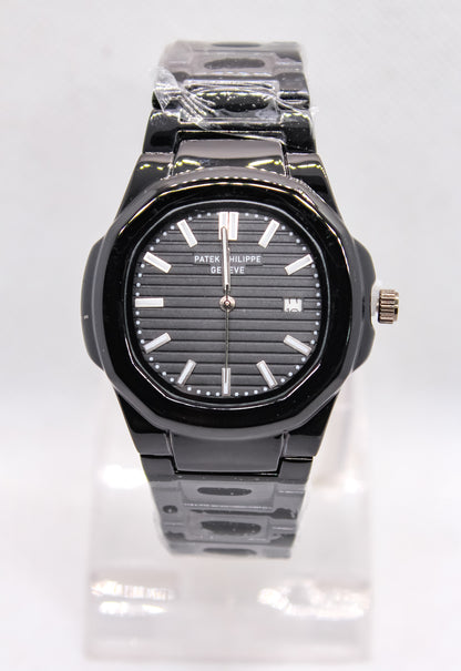 Patek Phillips Nautilus black watch