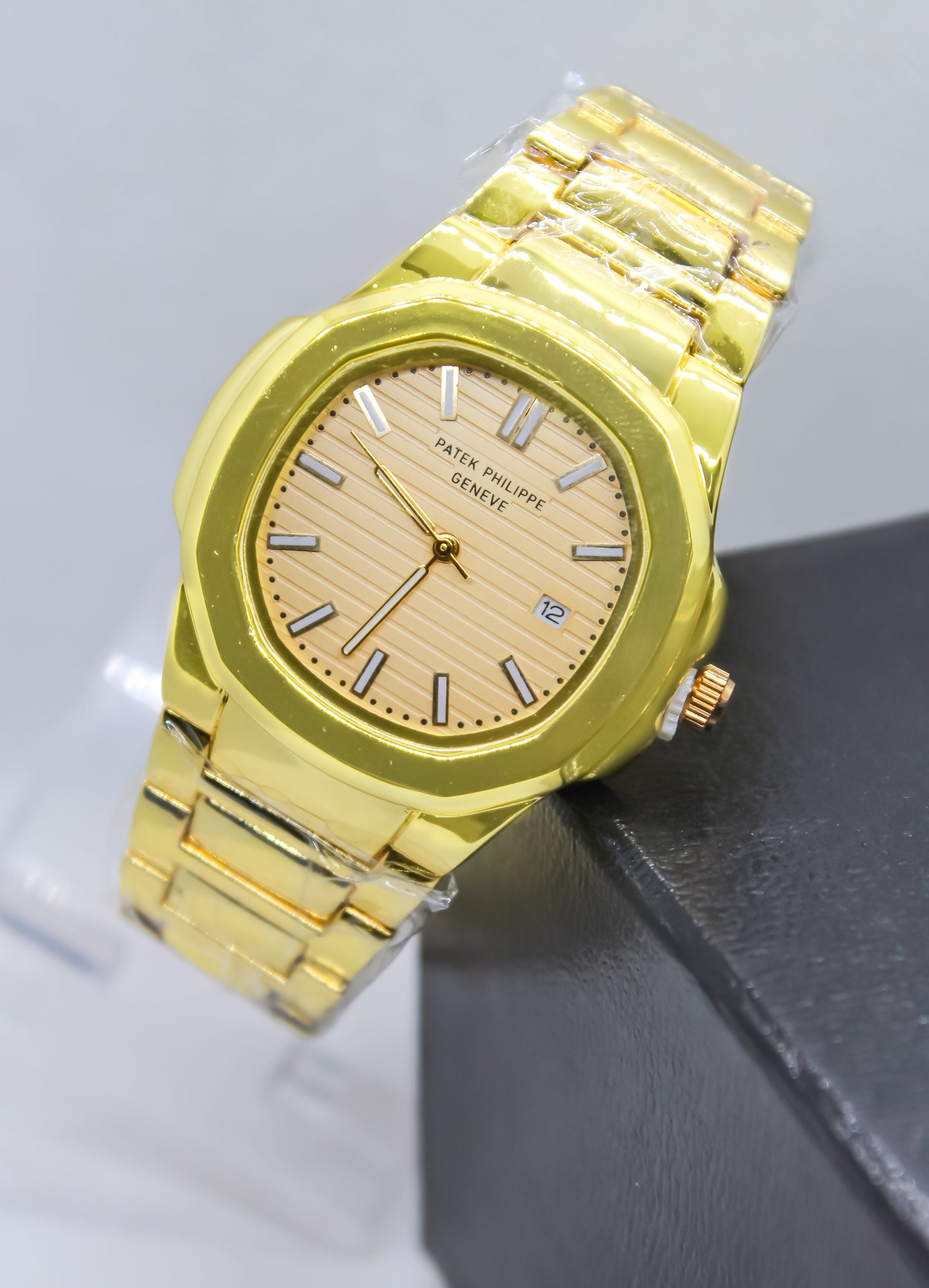 Patek Phillips Nautilus Gold Watch