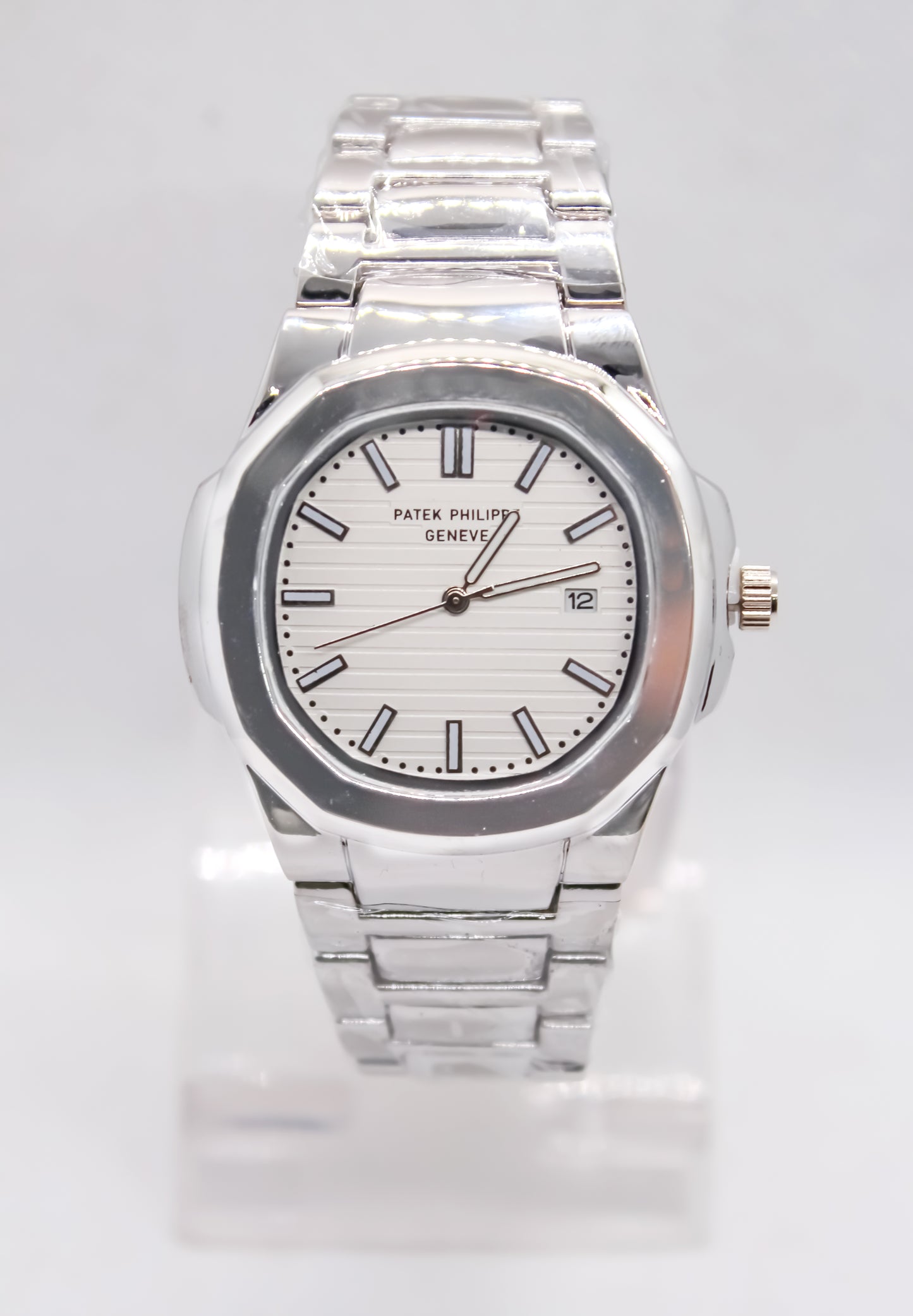 Patek Phillips Nautilus white Dial