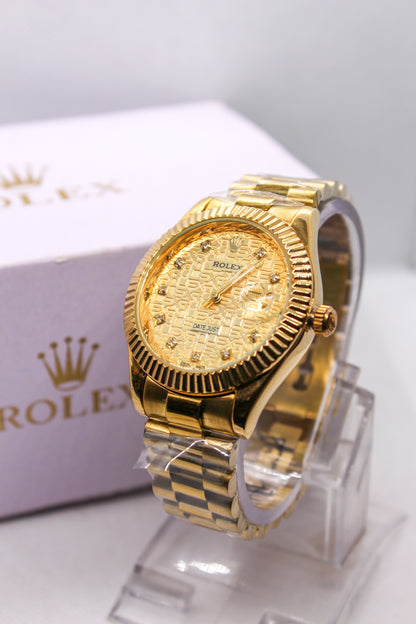 Premium RLX Automatic Gold Watch