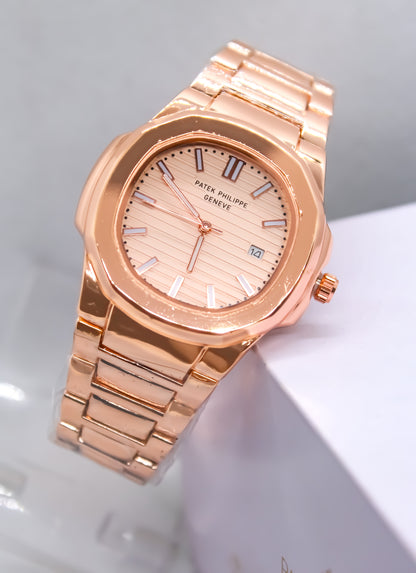 Patek Phillips Nautilus Rose Gold