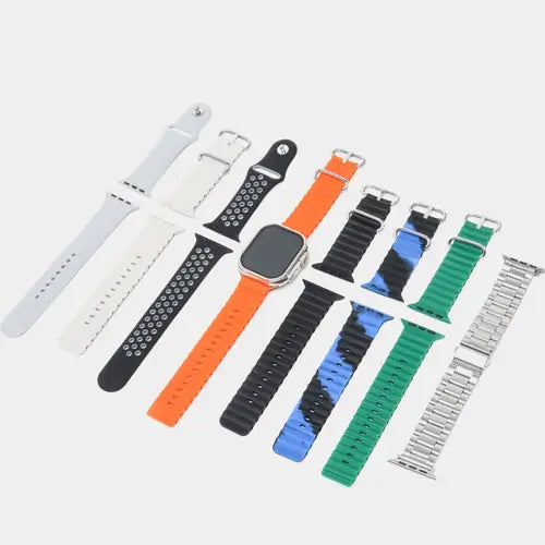 Y80 Ultra Smart Watch With 8 Straps