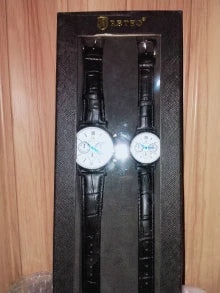 Premium Box Couple Watch