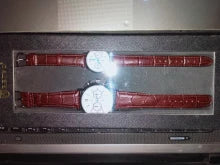 Premium Box Couple Watch