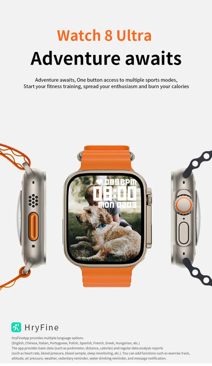 Smart Watch T800 ultra series 8