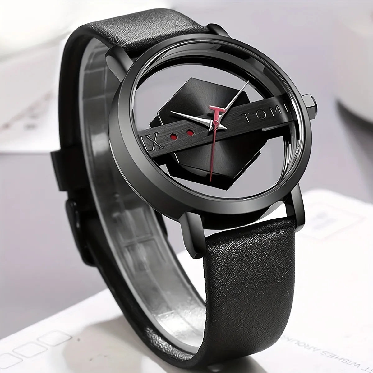 T-100 Casual Unisex Watch Quartz Round Dial Wrist Watch