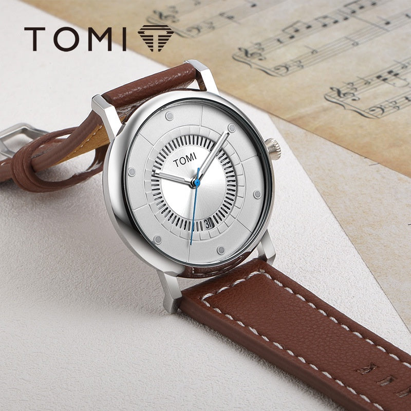 T-033 Men's Wrist Watch Date Quartz