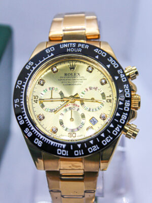 Premium RLX Gold Dial Daytona Chronograph Dial watch